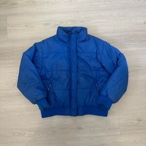 Blue Puffer Jacket